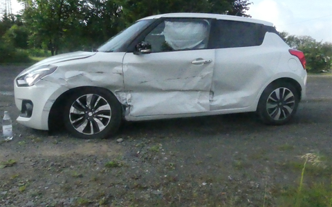 POL-GM: Verkehrsunfall an Kreuzung B483/K10 - Foto: presseportal.de
