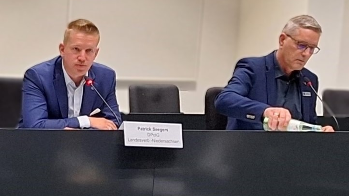 DPolG Niedersachsen: Gewalt gegen Einsatzkräfte / Anhörung im Innenausschuss des Landtages Niedersachsen - Foto: presseportal.de