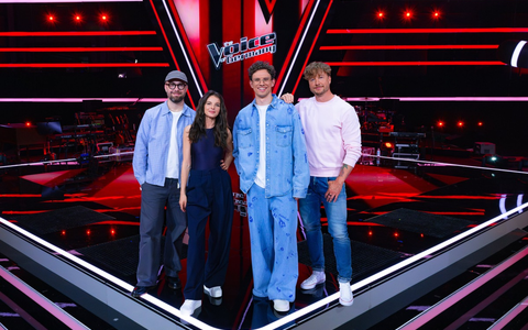 Mark Forster Yvonne Catterfeld Tim Kamrad Samu Haber The Voice of Germany - Foto: ProSieben/SAT.1/Claudius Pflug, presseportal.de