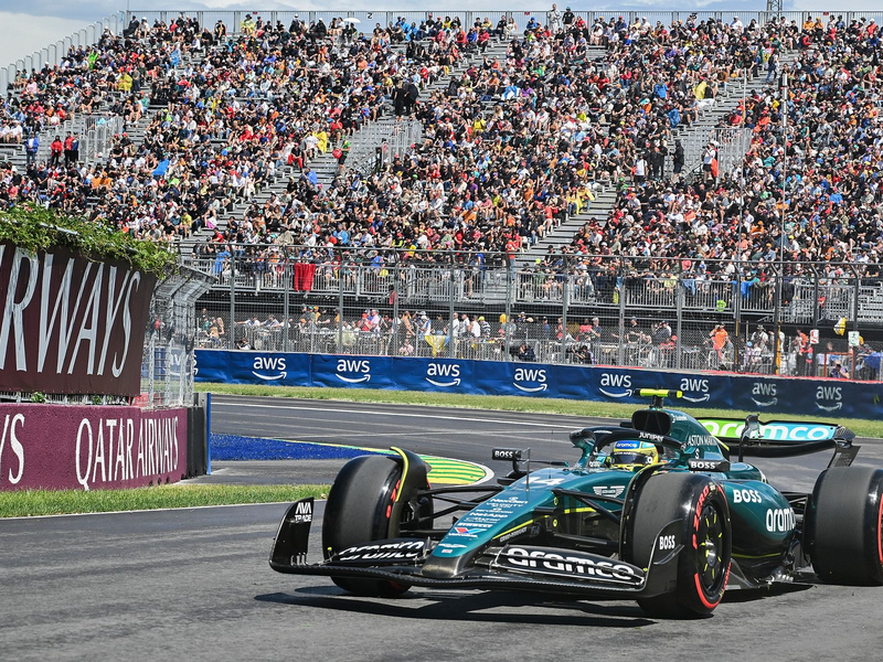 Der Spanier Fernando Alonso war beim Freien Training in Montrwal der Schnellste. - Foto: Graham Hughes/The Canadian Press/AP/dpa
