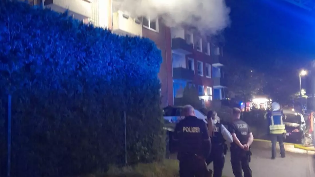FW-GE: Wohnungsbrand in Gelsenkirchen Horst - Bild: presseportal.de
