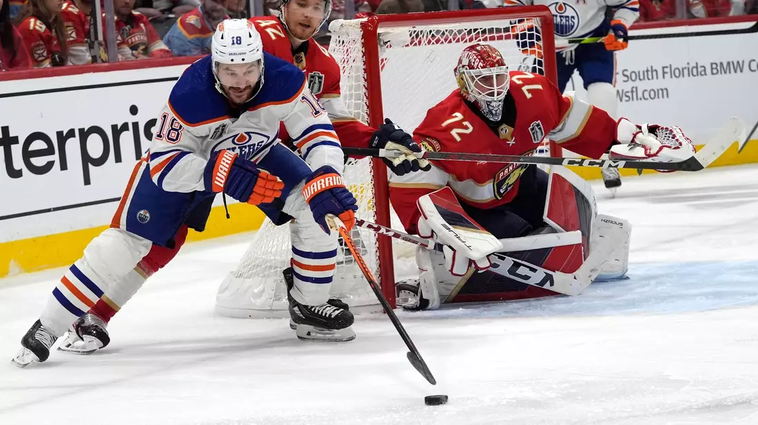Die Edmonton Oilers unterlagen bei den Florida Panthers mit 0:3. - Bild: Wilfredo Lee/The Canadian Press via AP/dpa