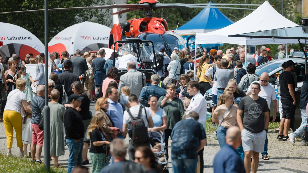 30 Jahre DRF Luftrettung in Suhl / Christoph 60 veranstaltet Tag der offenen Tür - Foto: presseportal.de