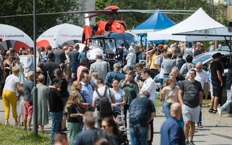 30 Jahre DRF Luftrettung in Suhl / Christoph 60 veranstaltet Tag der offenen Tür - Foto: presseportal.de