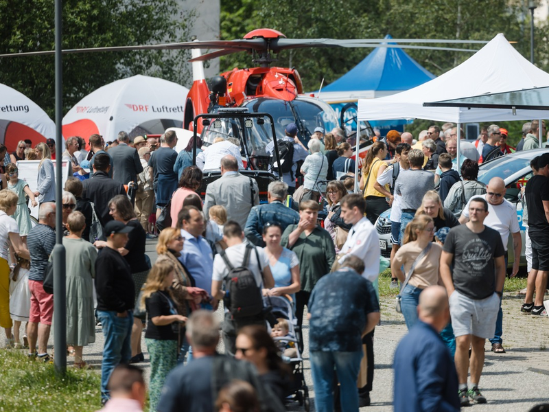 30 Jahre DRF Luftrettung in Suhl / Christoph 60 veranstaltet Tag der offenen Tür - Foto: presseportal.de