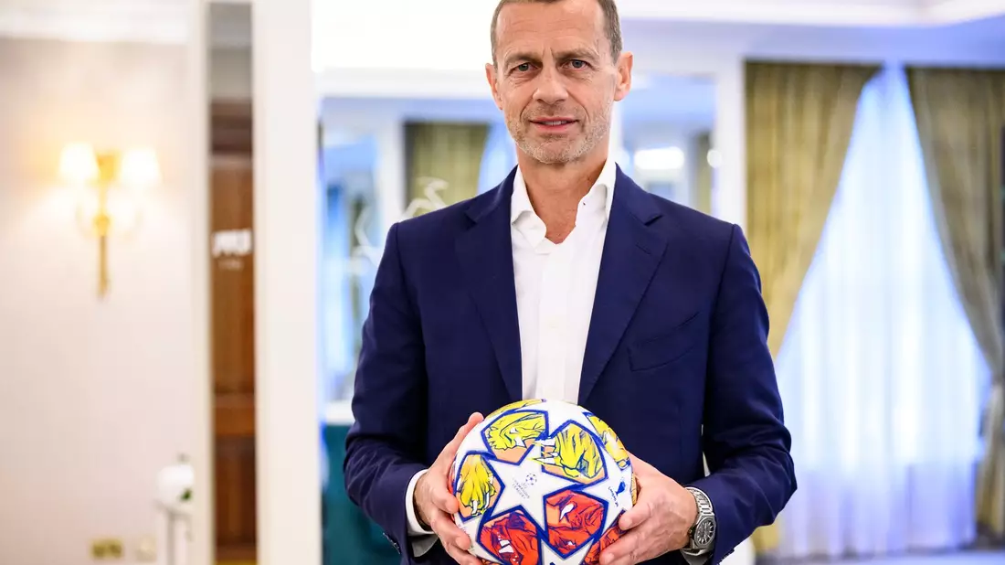 UEFA-Präsident Aleksander Ceferin sorgt sich bei der EM um die Sicherheit. - Bild: Tom Weller/dpa