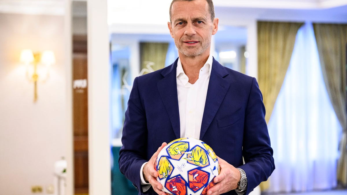 UEFA-Präsident Aleksander Ceferin sorgt sich bei der EM um die Sicherheit. - Foto: Tom Weller/dpa