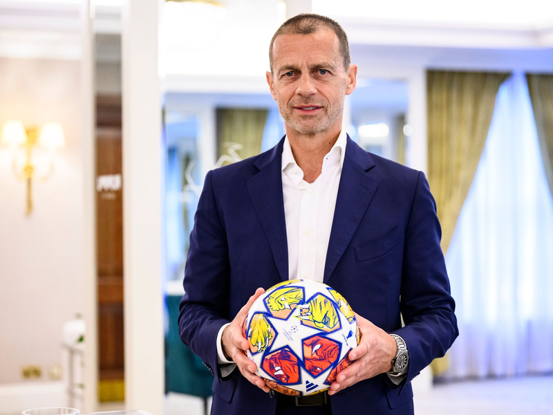 UEFA-Präsident Aleksander Ceferin sorgt sich bei der EM um die Sicherheit. - Foto: Tom Weller/dpa