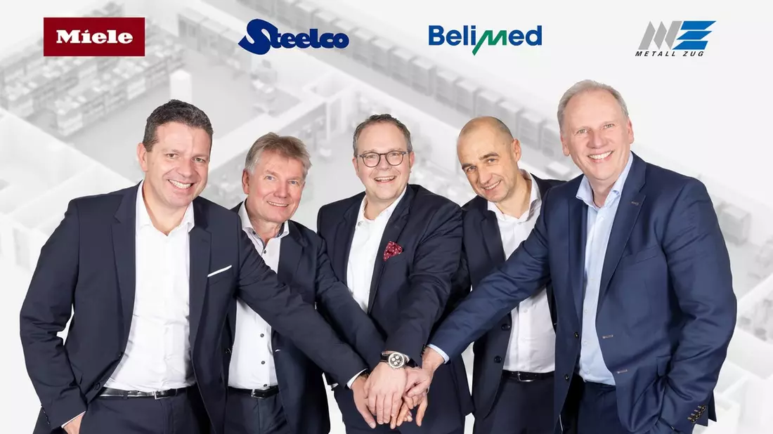 Mit SteelcoBelimed bringt Miele sein Geschäft mit Medizintechnik auf ein neues Level - Bild: presseportal.de