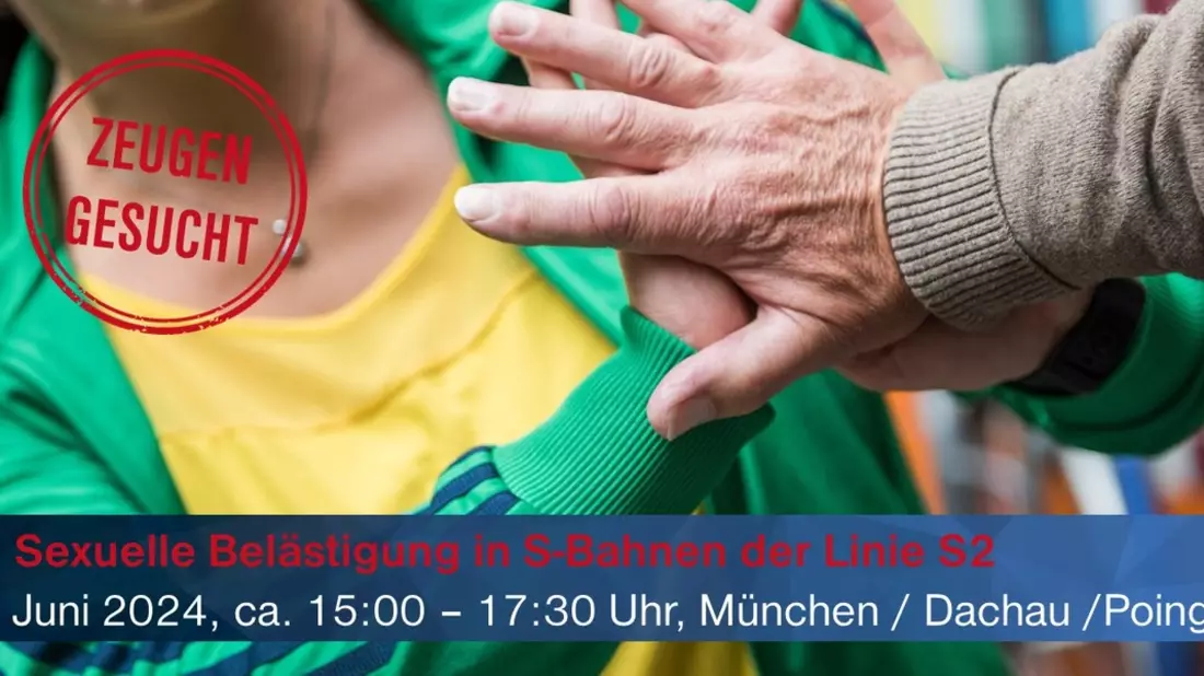 Bundespolizeidirektion München: Bundespolizei sucht Geschädigte von sexueller Belästigung - Bild: presseportal.de