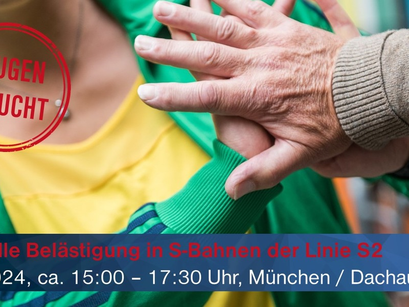 Bundespolizeidirektion München: Bundespolizei sucht Geschädigte von sexueller Belästigung - Foto: presseportal.de