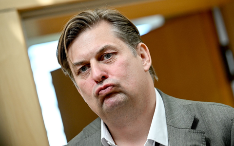 Nach der Entscheidung gegen seine Mitgliedschaft in der künftigen AfD-Europadelegation sagte Krah, er halte den Schritt für strategisch falsch. - Foto: Britta Pedersen/dpa