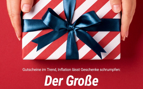 Gutscheine im Trend, Inflation lässt Geschenke schrumpfen: Der Große WUNSCHGUTSCHEIN Geschenkereport 2024 ist da - Foto: presseportal.de
