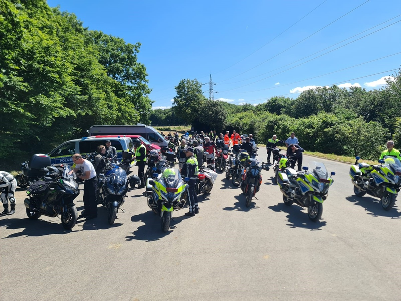 POL-DN: PoliTour Eifel 2024 - Die Biker-Ausfahrt mit der Polizei Düren - Foto: presseportal.de
