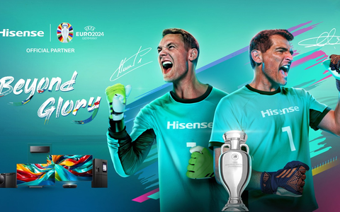 In Fußballstimmung: Hisense ist startklar für die UEFA EURO 2024 - Foto: presseportal.de