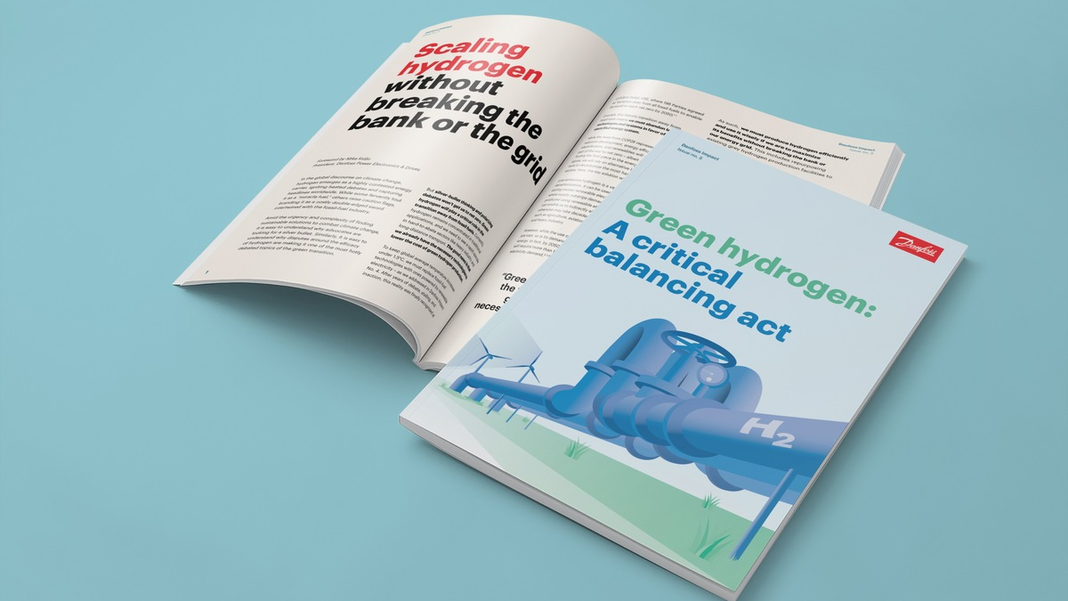 Grüner Wasserstoff: Neue Danfoss-Studie fordert effiziente Produktion und Nutzung - Foto: presseportal.de