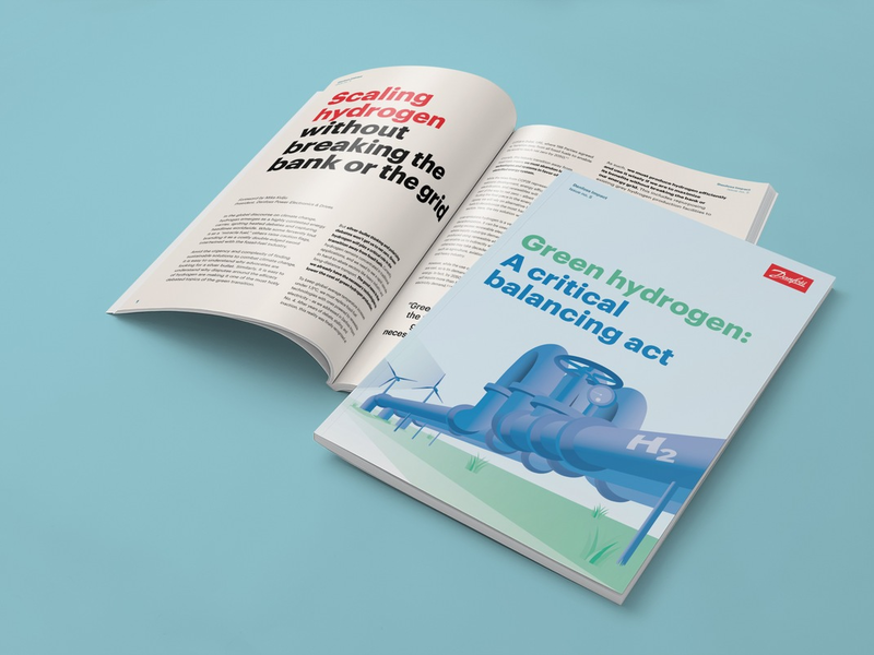 Grüner Wasserstoff: Neue Danfoss-Studie fordert effiziente Produktion und Nutzung - Foto: presseportal.de