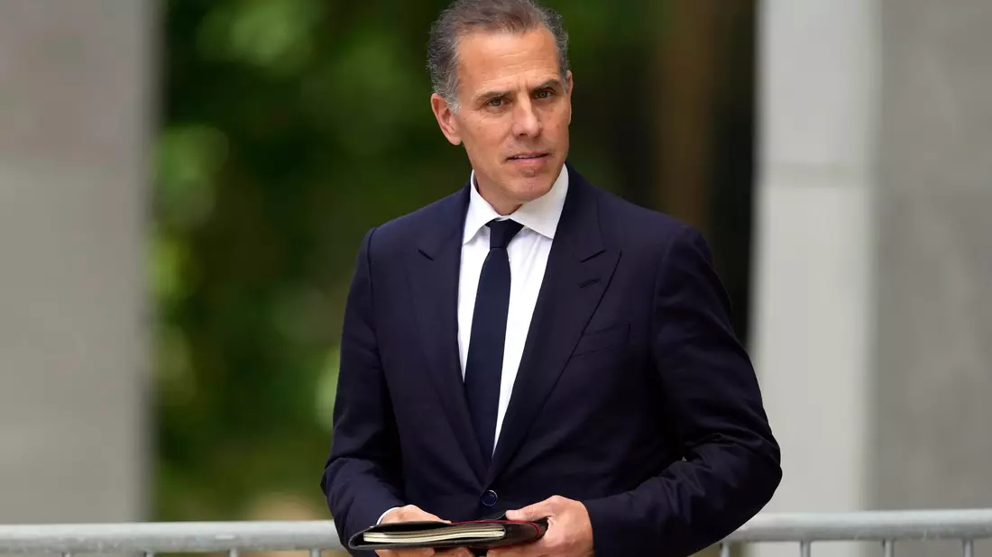 Bei einer Verurteilung drohen Hunter Biden bis zu 25 Jahre Haft. - Bild: Matt Slocum/AP