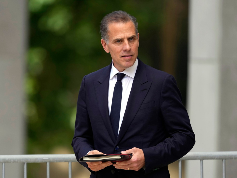 Bei einer Verurteilung drohen Hunter Biden bis zu 25 Jahre Haft. - Foto: Matt Slocum/AP
