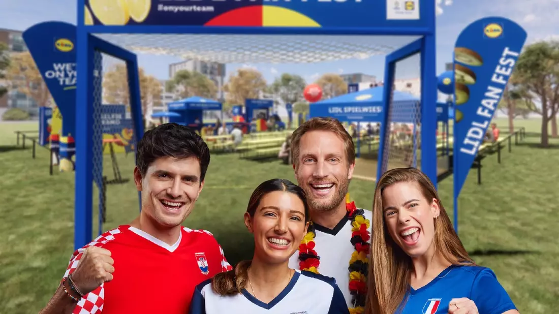 Lidl macht die UEFA EURO 2024TM zum Fußballfest / Mitfiebern mit gesunden Obst-Snacks in den Austragungsstädten der Europameisterschaft und bei Lidl Fan Festen deutschlandweit - Bild: presseportal.de
