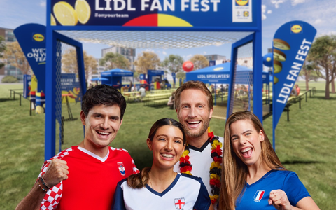 Lidl macht die UEFA EURO 2024TM zum Fußballfest / Mitfiebern mit gesunden Obst-Snacks in den Austragungsstädten der Europameisterschaft und bei Lidl Fan Festen deutschlandweit - Foto: presseportal.de