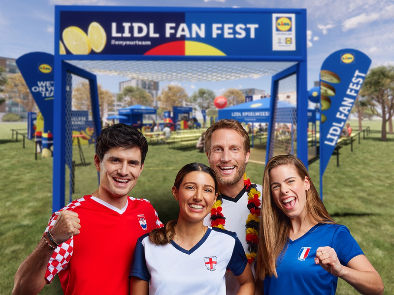 Lidl macht die UEFA EURO 2024TM zum Fußballfest / Mitfiebern mit gesunden Obst-Snacks in den Austragungsstädten der Europameisterschaft und bei Lidl Fan Festen deutschlandweit - Foto: presseportal.de