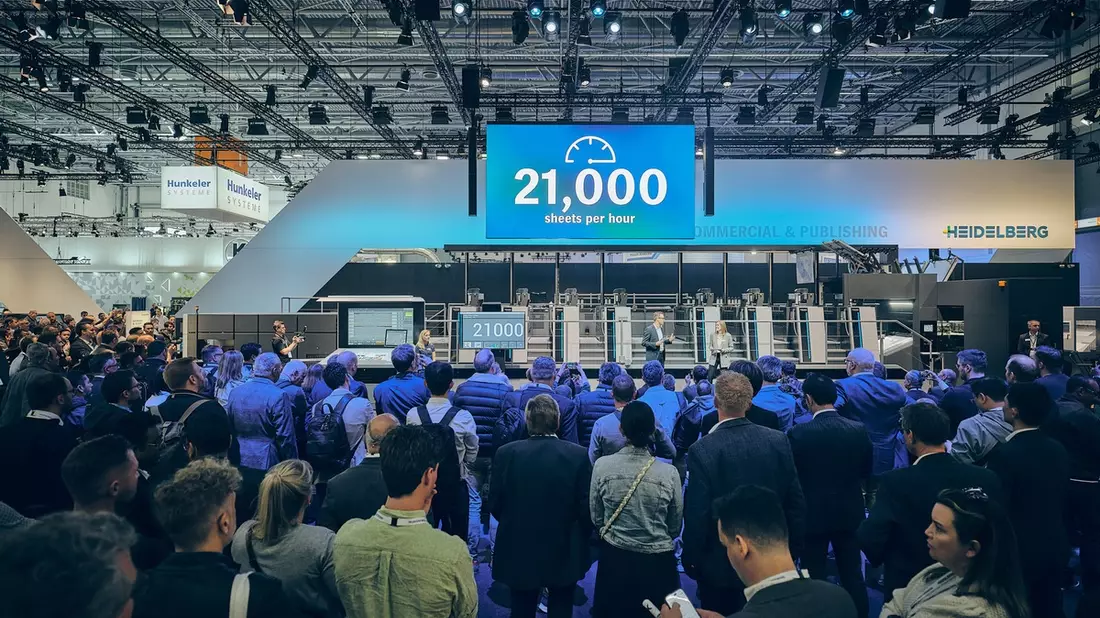 HEIDELBERG blickt nach sehr erfolgreichem drupa- Auftritt mit Zuversicht ins Geschäftsjahr 2024/2025 - Bild: presseportal.de