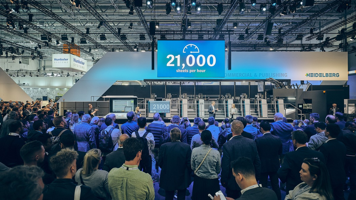 HEIDELBERG blickt nach sehr erfolgreichem drupa- Auftritt mit Zuversicht ins Geschäftsjahr 2024/2025 - Foto: presseportal.de