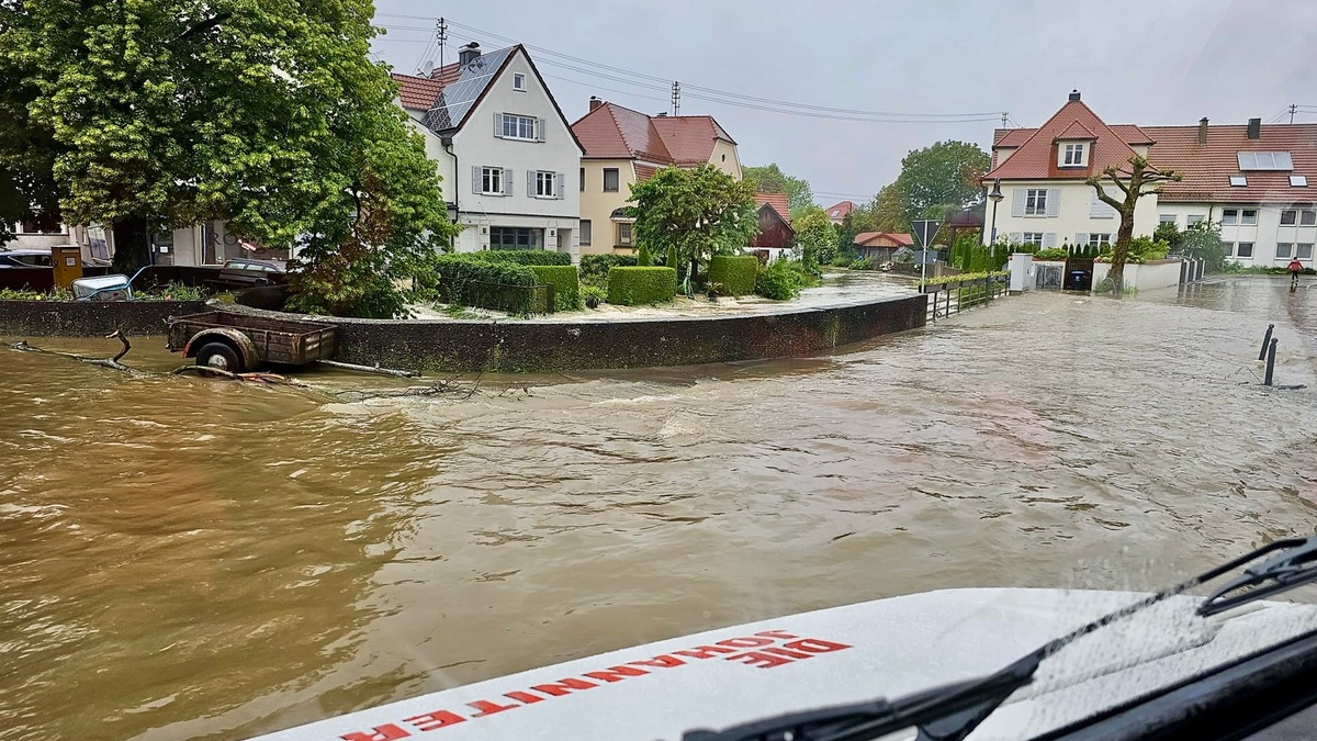 Johanniter im Hochwassereinsatz - Foto: presseportal.de