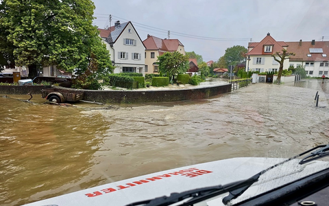 Johanniter im Hochwassereinsatz - Foto: presseportal.de