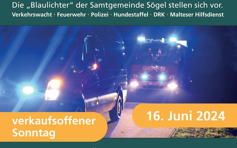 POL-EL: Sögel - Große Blaulichtmeile auf dem Ludmillenhof (Foto) - Foto: presseportal.de