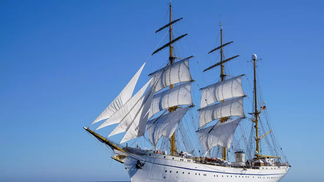 Einmal Afrika und zurück - Gorch Fock kehrt von 177. Auslandsausbildungsreise zurück - Bild: presseportal.de