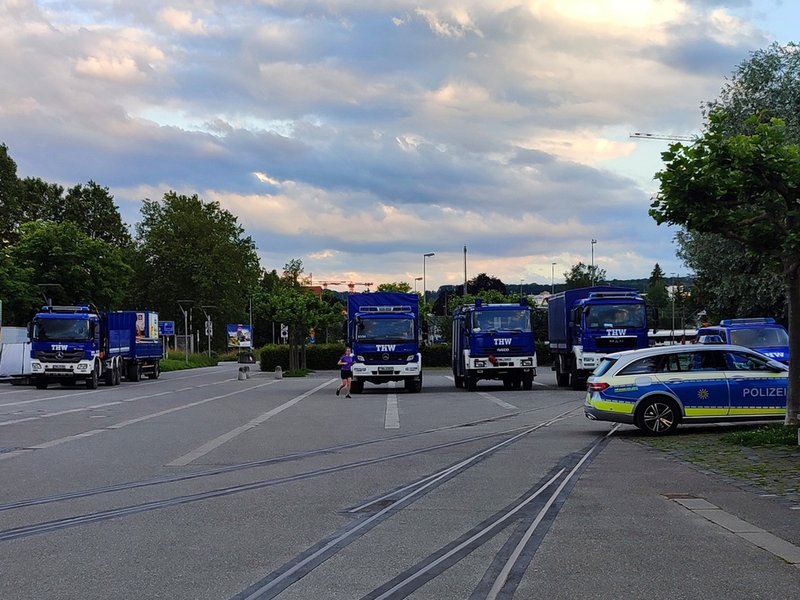 FW Konstanz: Hochwassereinsatz Konstanz - Foto: presseportal.de