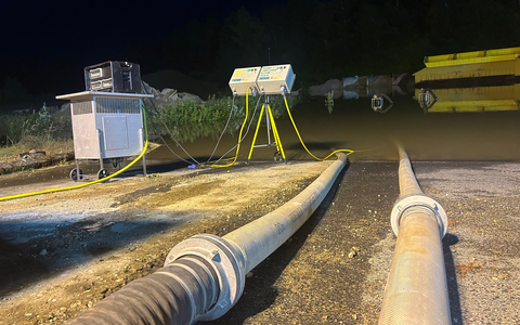 FW-MG: Gefahrenabwehr durch Feuerwehr und THW - Foto: presseportal.de