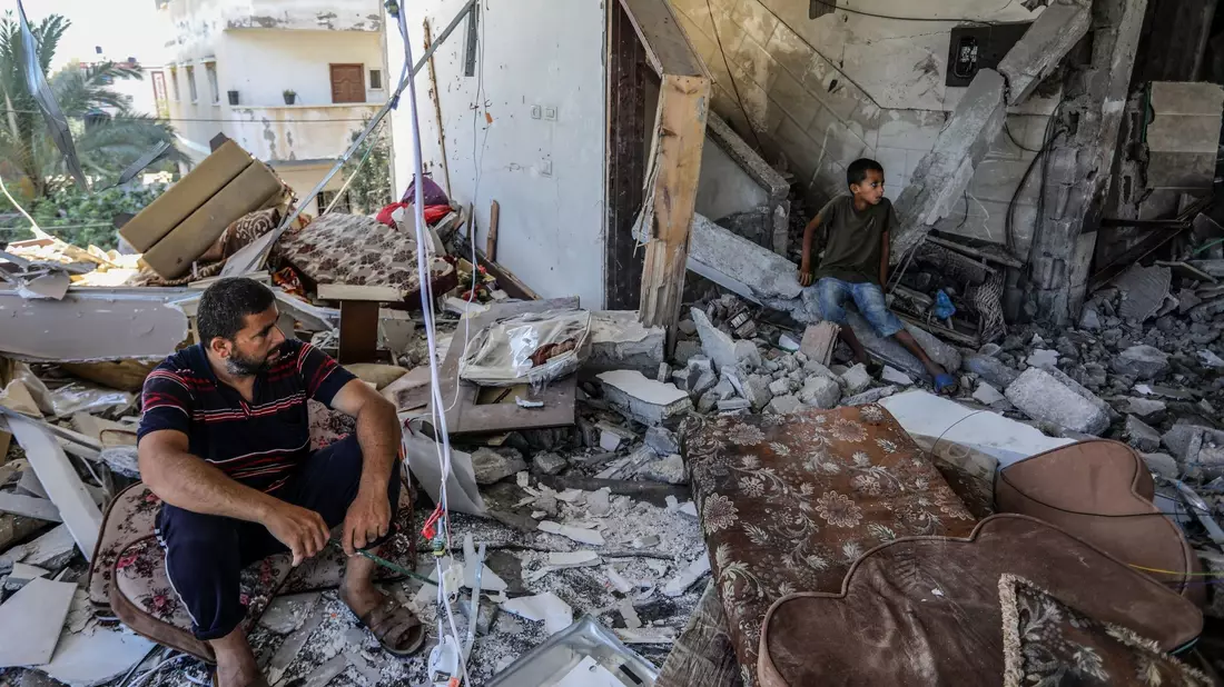 Der genaue Inhalt der Antwort auf Bidens Waffenruhe-Vorschlag bleibt zunächst unklar: In der Erklärung der Hamas heißt es lediglich, ihre Priorität lägen darin, dass der Krieg im Gazastreifen vollständig beendet wird und sich Israels Armee komplett zurückzieht. - Bild: Abed Rahim Khatib/dpa