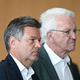 Vizekanzler Robert Habeck (l.) und Winfried Kretschmann. - Foto: Bernd Weißbrod/dpa