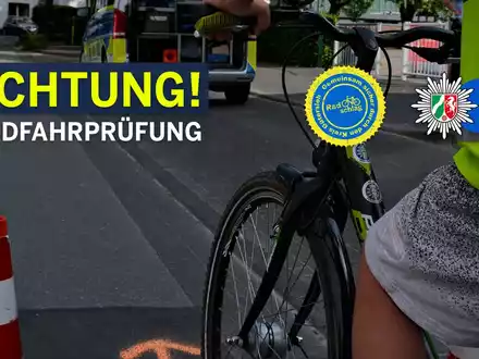 POL-GT: Fahrradprüfung an der Grundschule in Varensell - Foto: presseportal.de