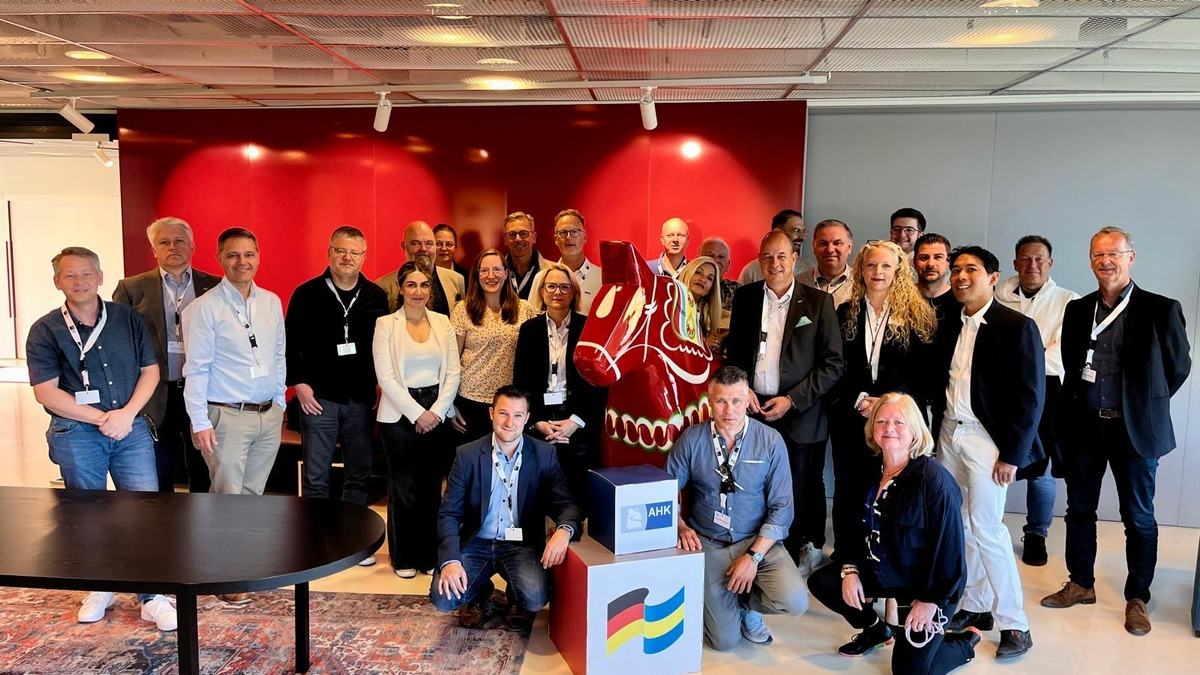 Deutschlands innovativste Mittelständler auf Unternehmensexpedition in Stockholm - Foto: presseportal.de