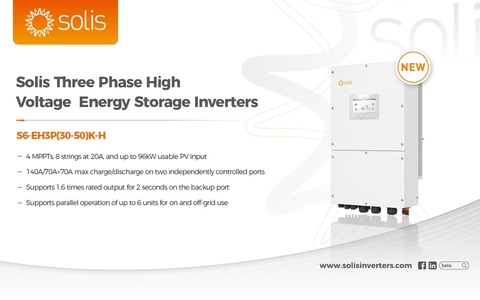 Solis stellt auf der SNEC und der Intersolar Europe bahnbrechende Wechselrichterlösungen vor - Foto: presseportal.de