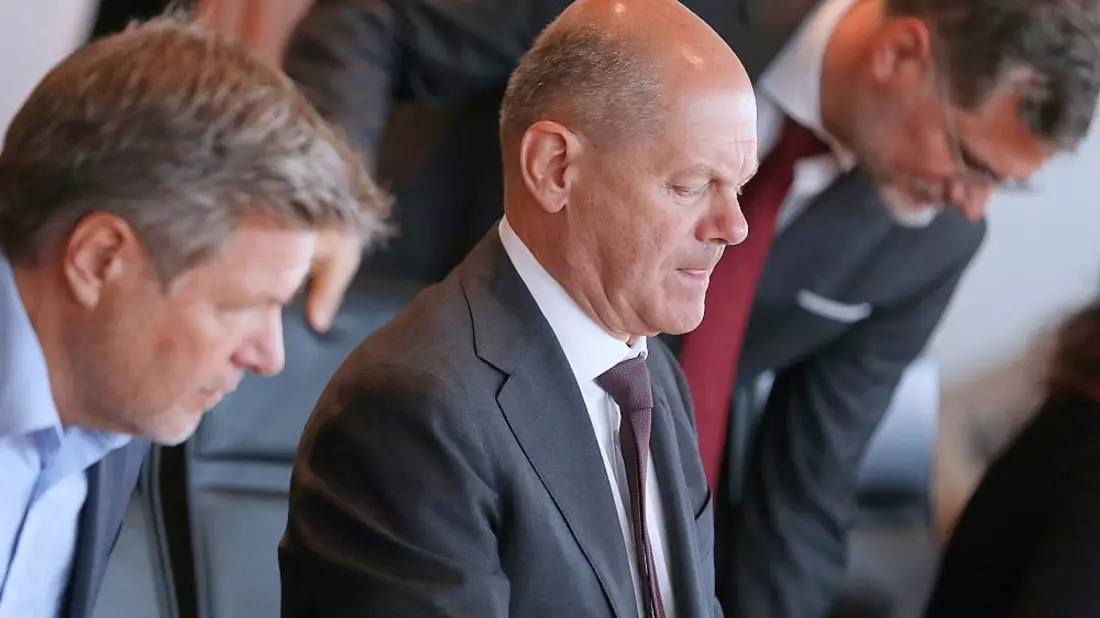 Habeck, Scholz, Schmidt am 12.06.2024 - Bild: über dts Nachrichtenagentur
