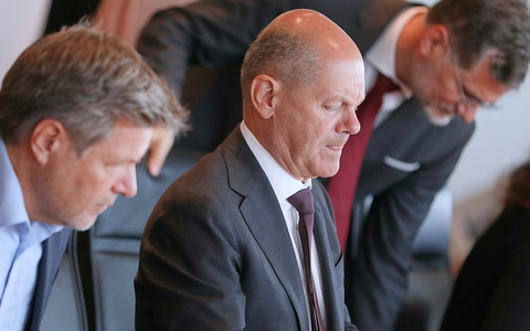 Habeck, Scholz, Schmidt am 12.06.2024 - Foto: über dts Nachrichtenagentur