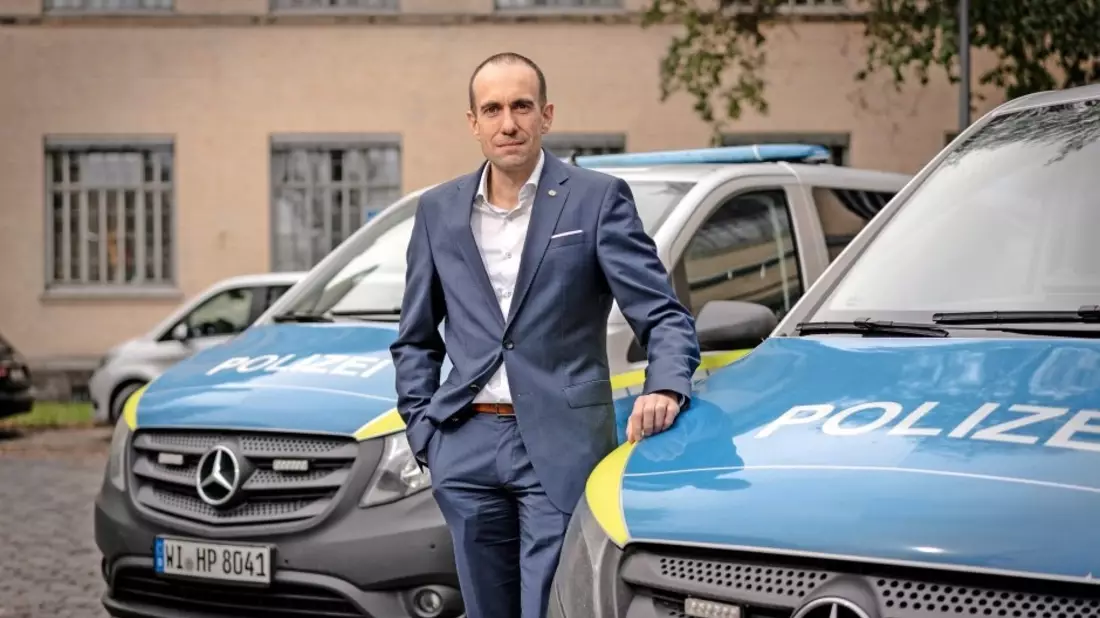 POL-LDK: Polizeipräsident Torsten Krückemeier stellt mittelhessische Verkehrsunfallstatistik 2023 vor - Bild: presseportal.de