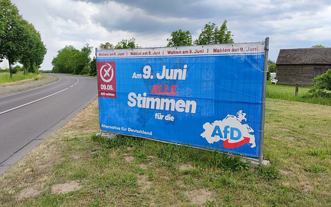 AfD-Wahlplakat in Mecklenburg-Vorpommern (Archiv) - Foto: über dts Nachrichtenagentur
