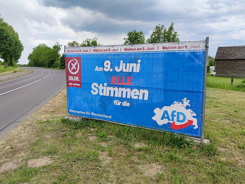 AfD-Wahlplakat in Mecklenburg-Vorpommern (Archiv) - Foto: über dts Nachrichtenagentur
