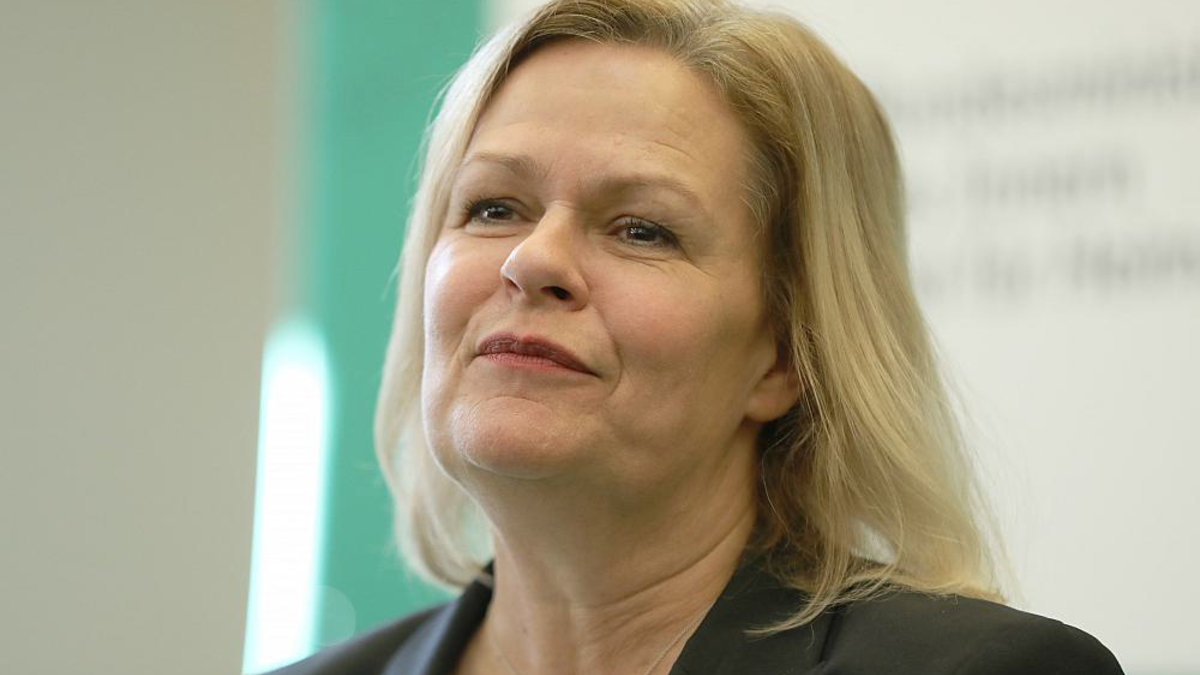 Nancy Faeser (Archiv) - Foto: über dts Nachrichtenagentur