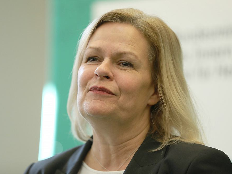 Nancy Faeser (Archiv) - Foto: über dts Nachrichtenagentur