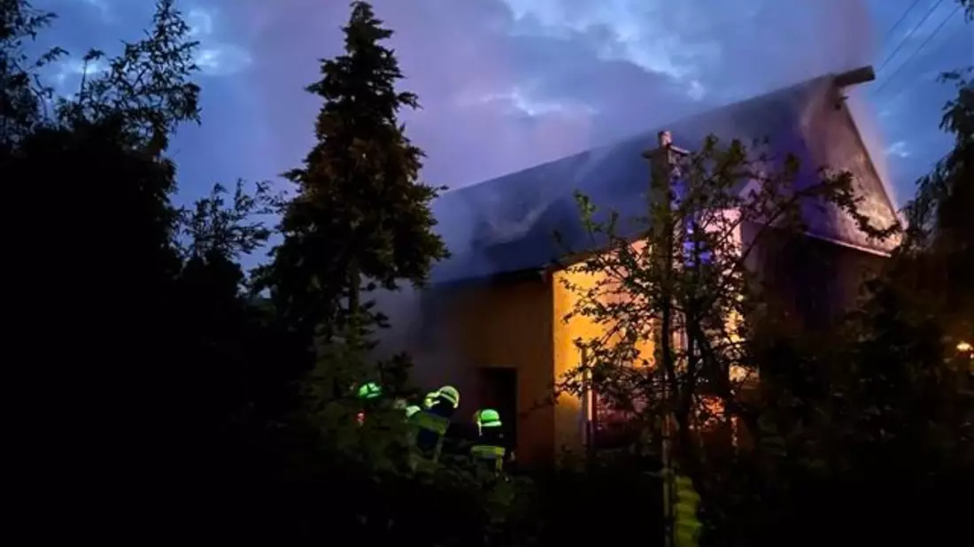 POL-PDKO: Brand in einer Scheune geht glimpflich aus - Bild: presseportal.de