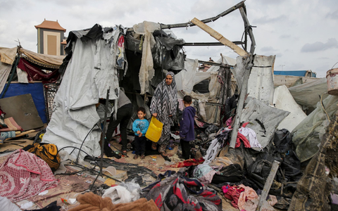 Regionen, die durch Konflikte, Armut, Hunger und schlechte Regierungsführung geprägt sind, liegen auch dort, wo die Klimakrise besonders spürbar ist, heißt es in dem Bericht des UN-Flüchtlingshilfswerk UNHCR. - Foto: Jehad Alshrafi/AP/dpa