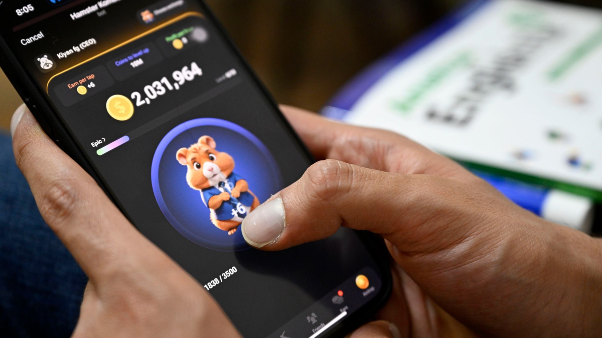 Hamster Kombat lockt mit Hoffnungen auf eine neue Kryptowährung. - Foto: Aref Taherkenareh/dpa