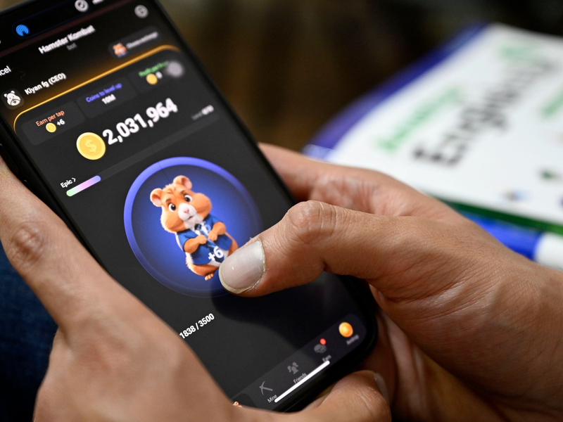 Hamster Kombat lockt mit Hoffnungen auf eine neue Kryptowährung. - Foto: Aref Taherkenareh/dpa